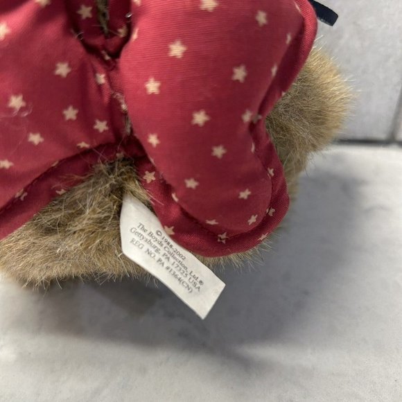 Boyds Bear The Archive Collection Patriotic Betsie 6” Jointed Teddy Bear Plush - Picture 7 of 7